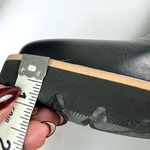 Vaneli  Mariel Black Napa Leather Ankle Boots - Picture 11 of 13